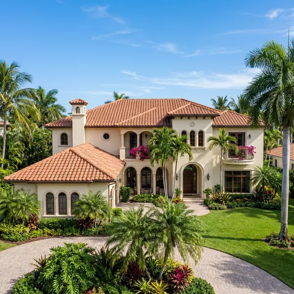 Tile roofing project